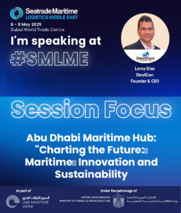 steelcorr Leroy Dias was a Panelist at the Seatrade Maritime Logistics Exhibition Dubai 2025