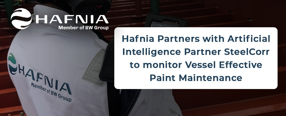 Hafnia Partners with SteelCorr for Effective Paint Maintenance