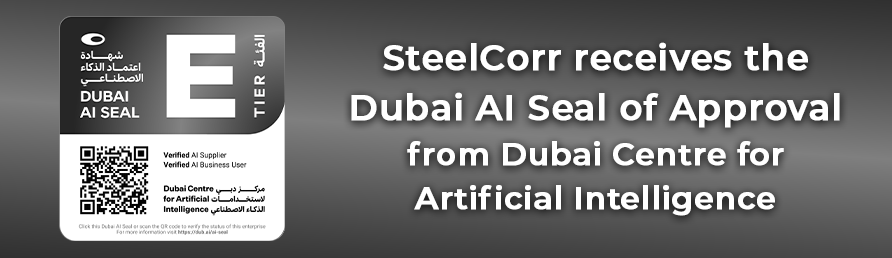 SteelCorr receives Dubai AI Seal from the Dubai Government
