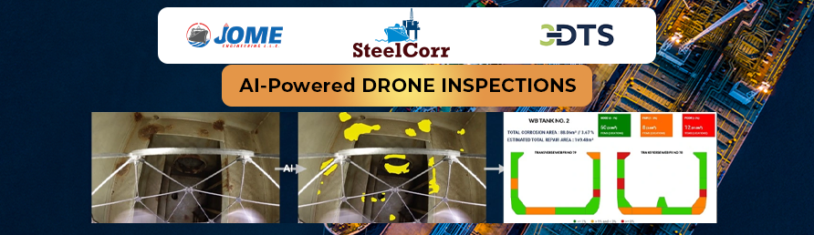 Jome Engineering, 3DTS, and SteelCorr partner to deploy AI-powered drone inspections